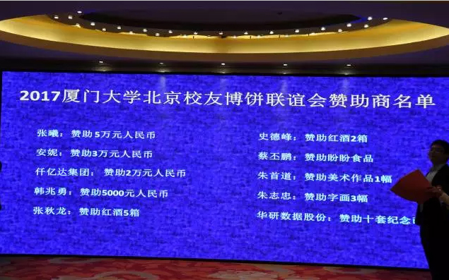 &ldquo;博饼&rdquo;是闽南地域有的传统大局欢庆，这次活动以这种大局向母校致以美优的祝福，也寄托着各地厦人永远母校情和青春回顾的活动。。